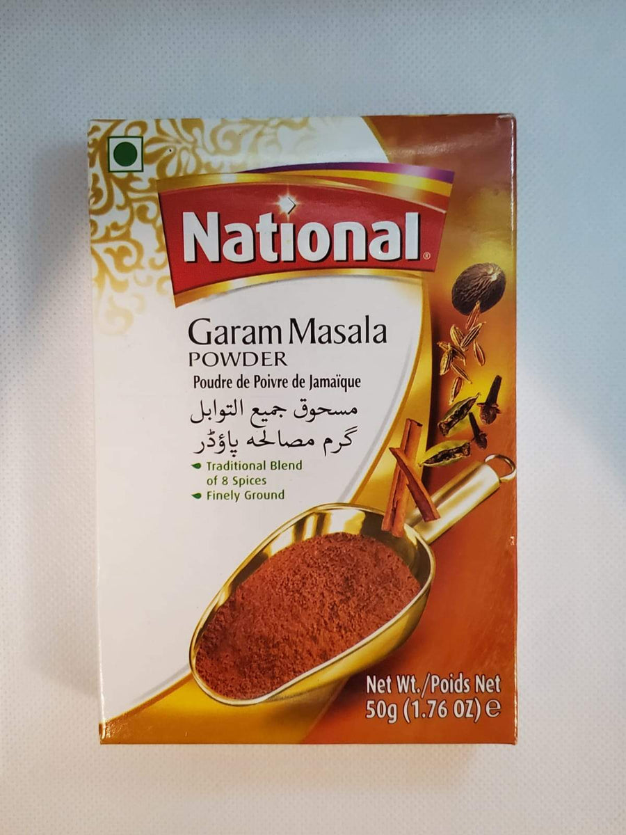 National Garam Masala Spice Powder Seasoning Mix Pack 50 gram 1.76 oz